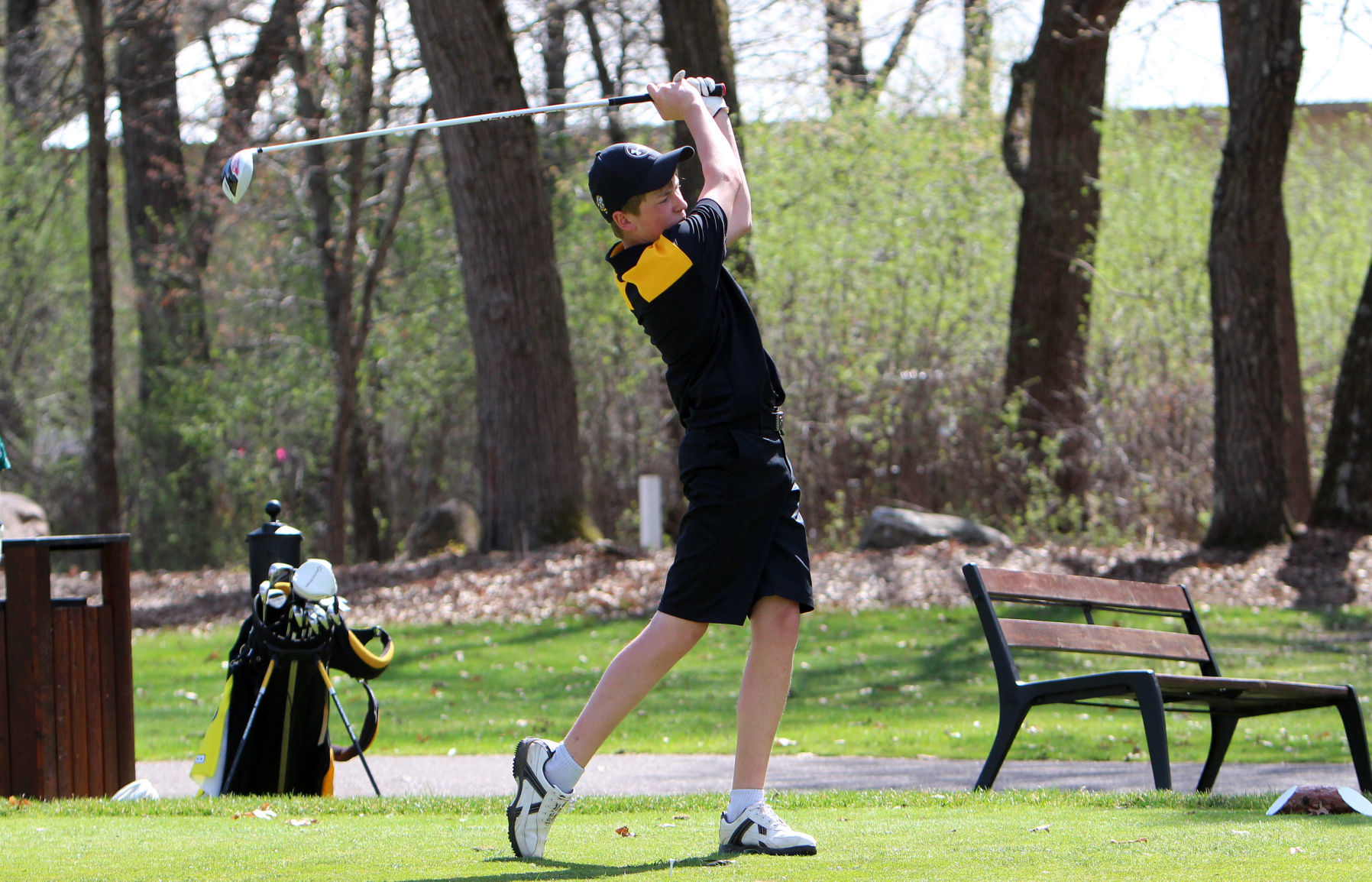 Cloverbelt Conference Boys Golf Meet at Eau Claire CC 5-7-18